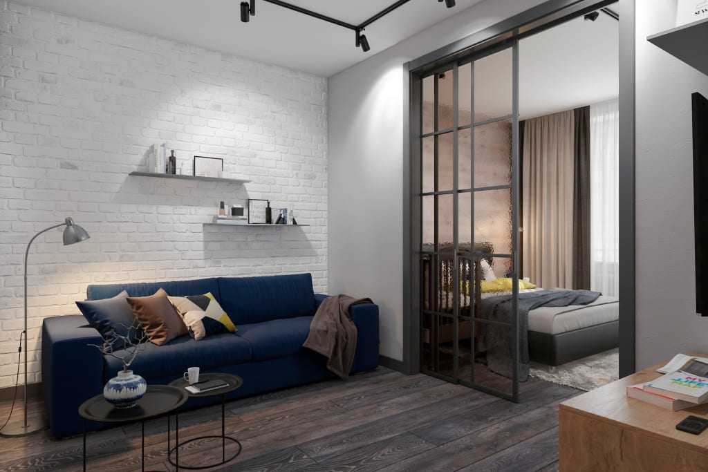 Бюджетный вариант интерьера, скандинавский стиль в малогабаритной квартире