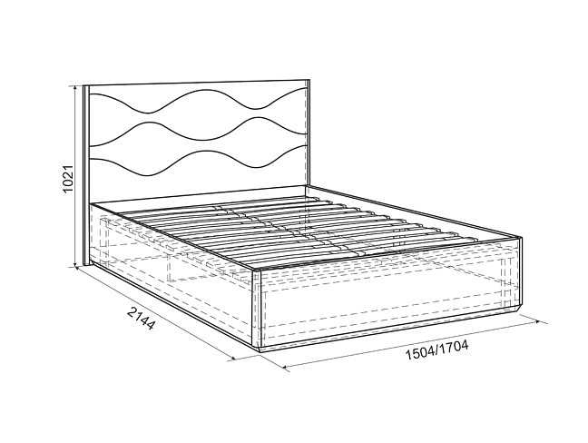Высота кровати с матрасом от пола — какова стандартная высота кровати от пола с матрасом