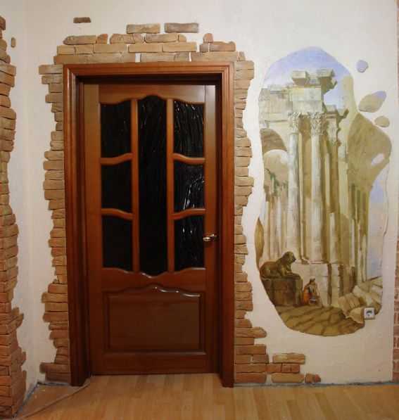 Декор двери: красивые идеи оформления и способы обновления старых дверей и проемов