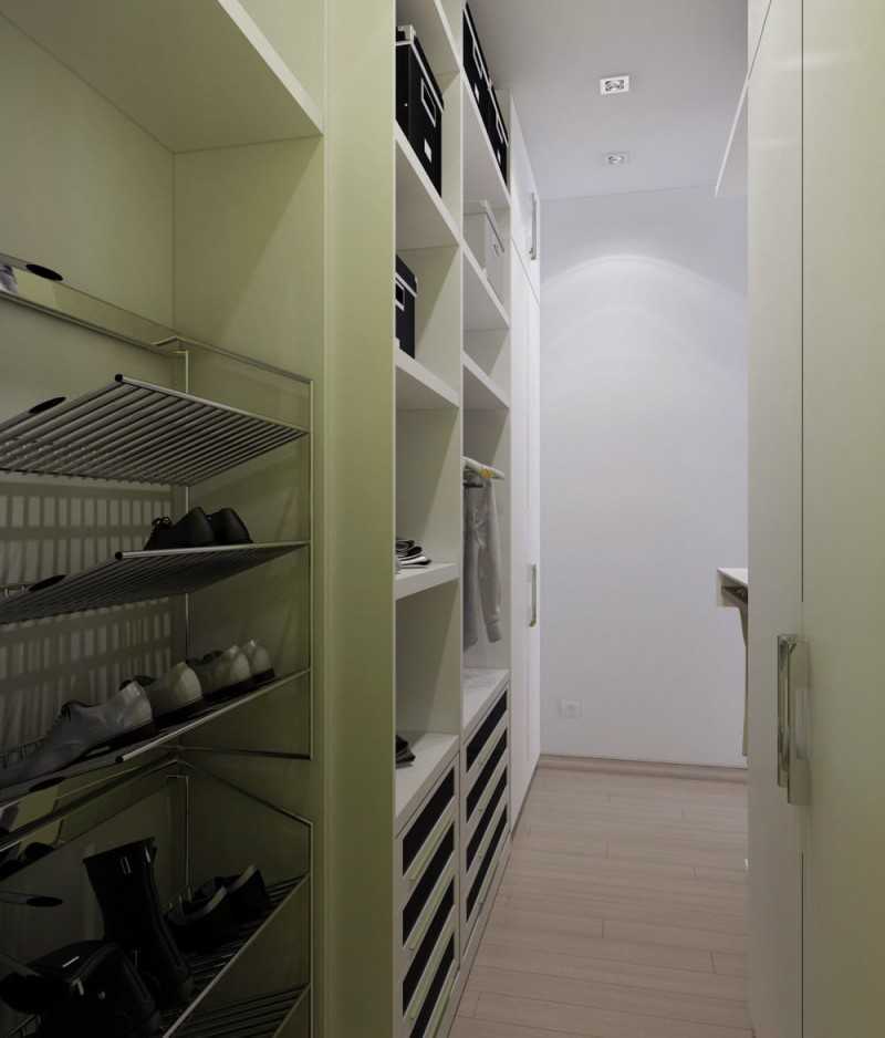 Кладовка в квартире: дизайн маленькой комнаты для хранения