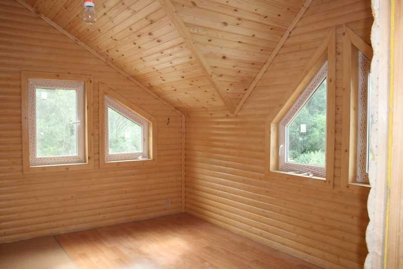 Покраска деревянного дома внутри: пошаговая инструкция