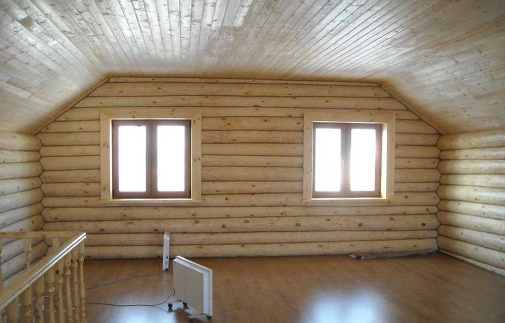 Дом из бруса - отделка внутри (85 фото): внутренняя отделка конструкций из клееного материала, постройки из брусового профилированного продукта