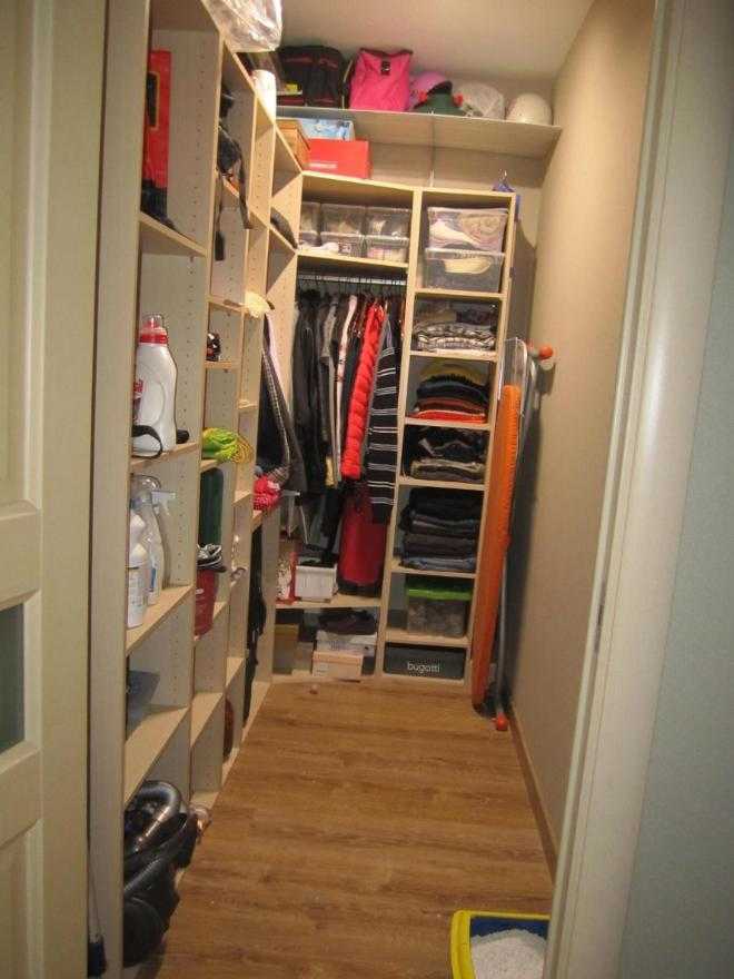 Гардеробная в хрущевке вместо кладовки фото: комната руками, как сделать шкаф в прихожей, свой маленький проект