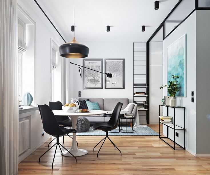 Скандинавский стиль в интерьере квартиры (63 фото): дизайн малогабаритных помещений, реальные проекты для маленьких помнат