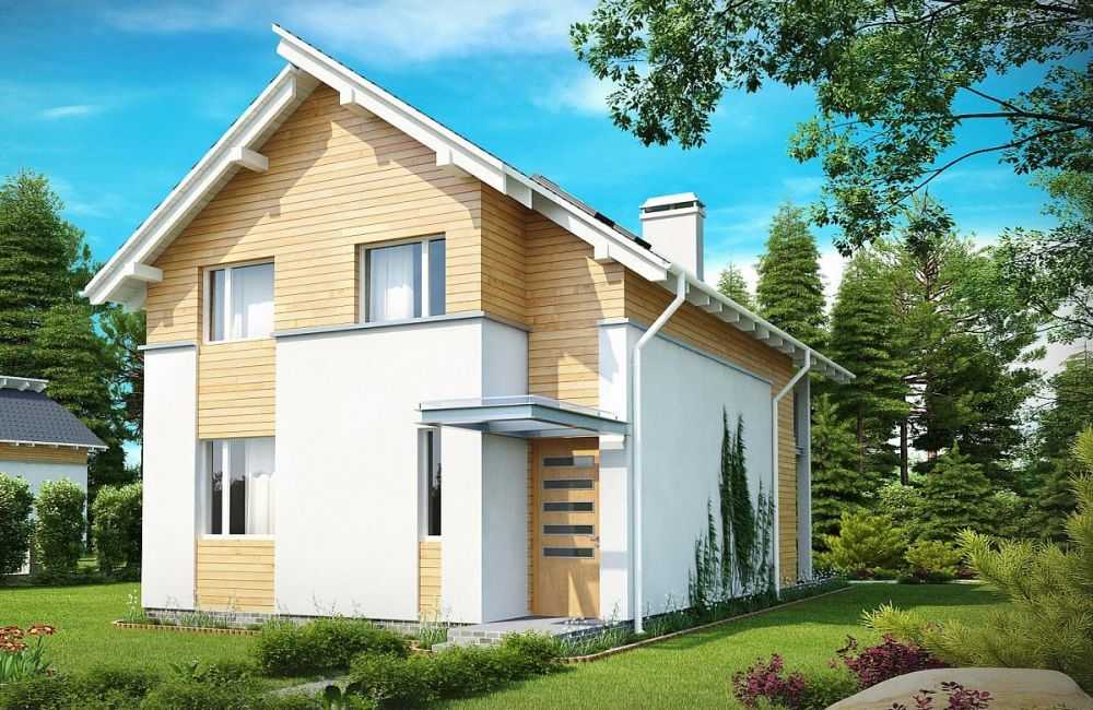 Каркасные дома до 100 кв. м: проекты двухэтажных и одноэтажных домов, с мансардой, с гаражом и других