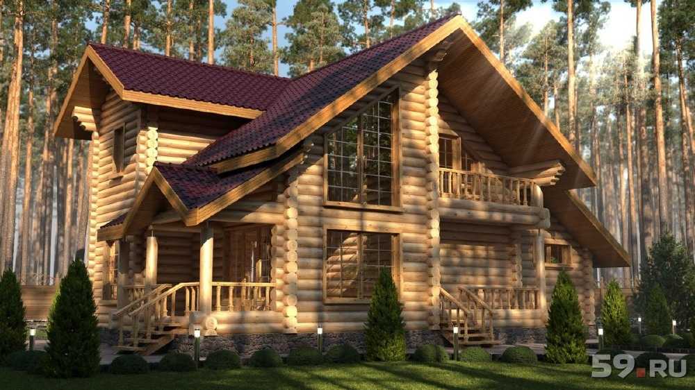 Дома из оцилиндрованного бревна (64 фото): проекты деревянных домов из бруса до 100 кв. м и других, плюсы и минусы