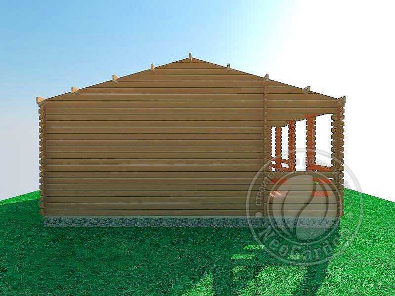 Домокомплект из бруса для самостоятельной сборки: строительство деревянного дома - 1drevo.ru