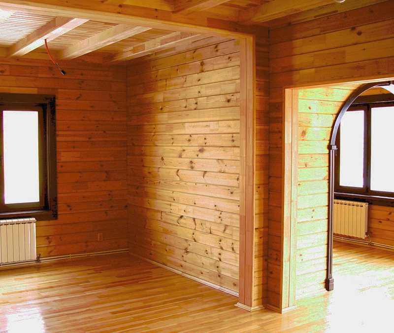 Внутренняя отделка дома из бруса: примеры дизайна, варианты и цена отделки в москве, фото