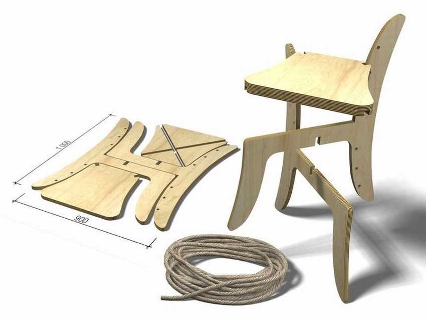 Как сделать складной стул со спинкой своими руками?