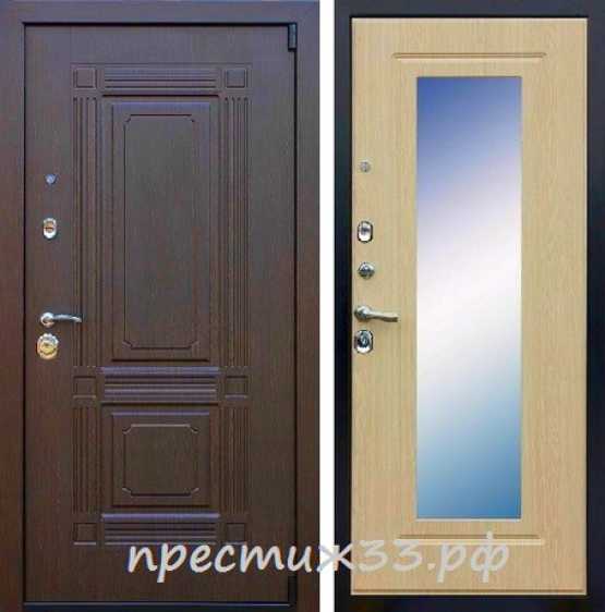 Входная дверь с зеркалом: плюсы и минусы, отзывы владельцев